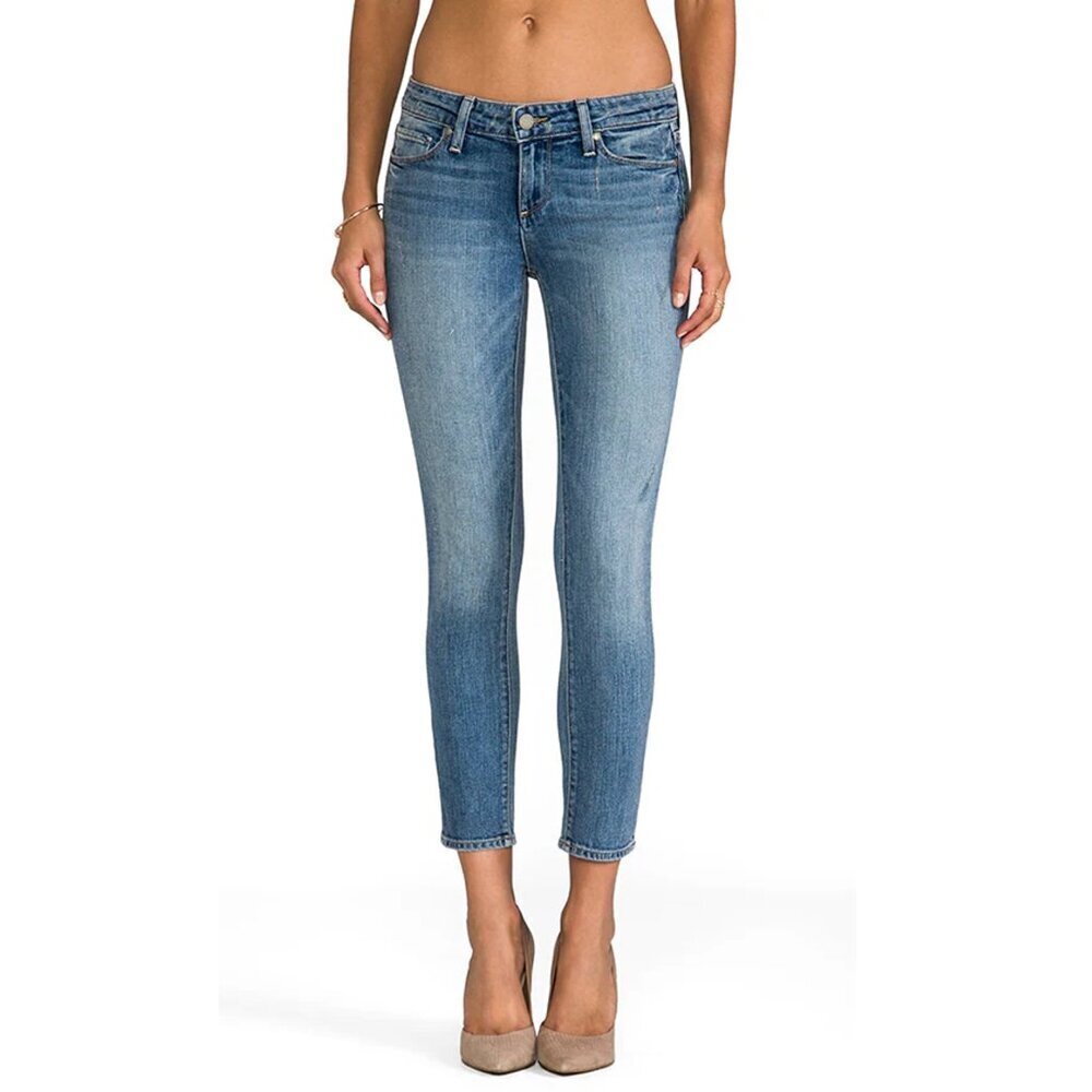 Paige Kylie Cropped Jeans In Drew Size 26